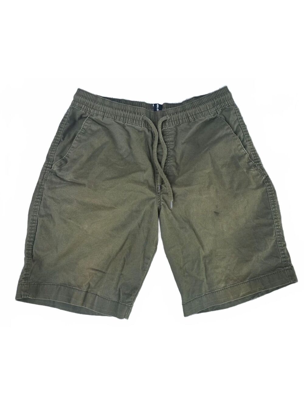 Men's Small Volcom olive drawstring shorts